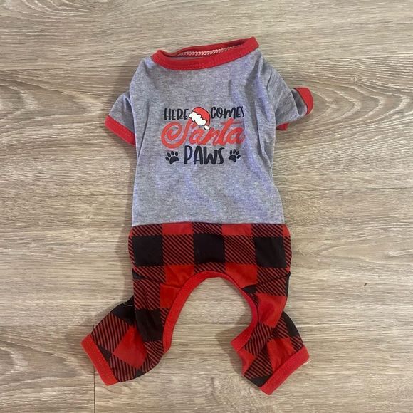 NWOT Doggie Holiday Onesie - Picture 2 of 5
